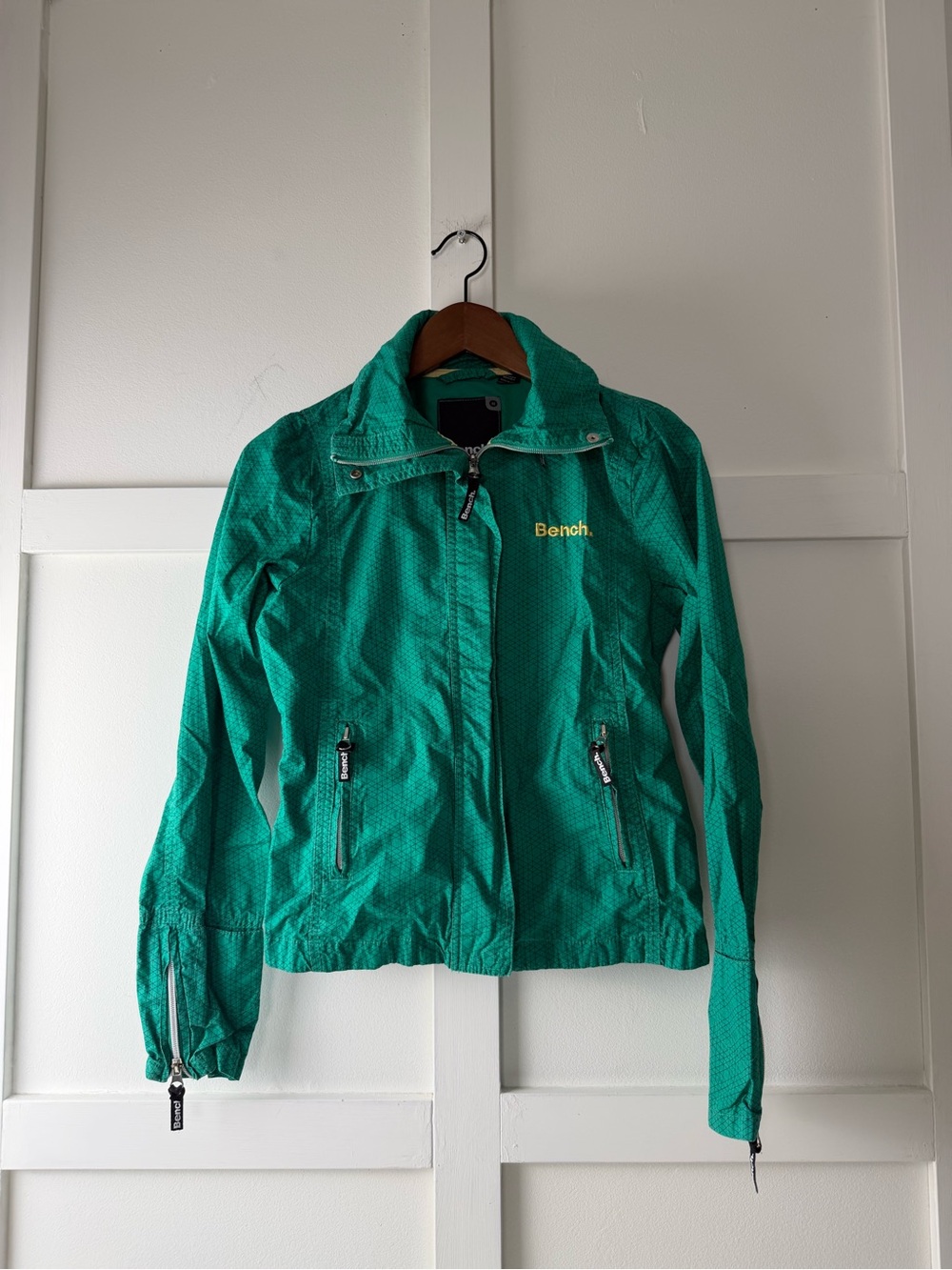 Bench Teal Green Lightweight Utility Jacket